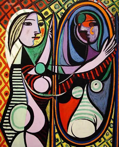 Chica delante de un espejo Pablo Picasso